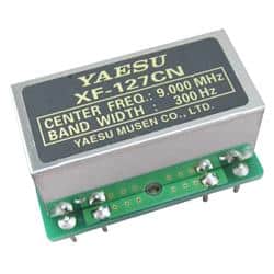 XF-127CN  Filtro Roofing de cristal estrecho para CW (300 Hz)