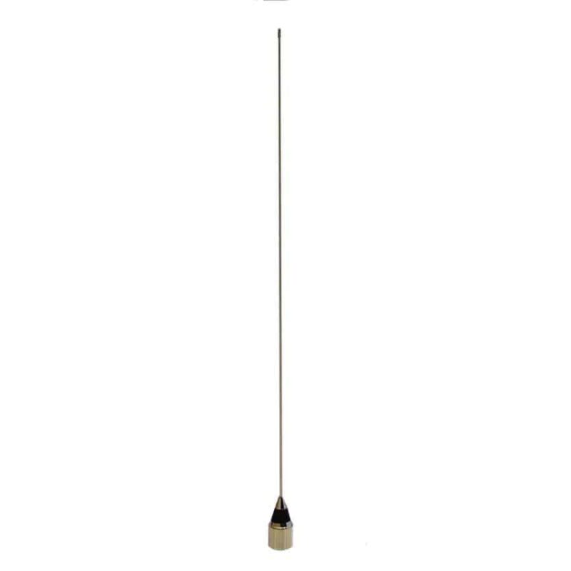 HS-320 - Antena VHF 1/4, 138-174, sin muelle, cromada. Conector PL.