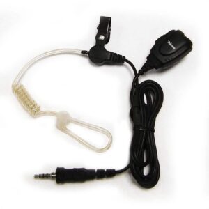 JD-MAT-VX-7 - Micro-auricular acústico tipo tubular para YAESU / ALINCO / STANDARD HORIZON.
