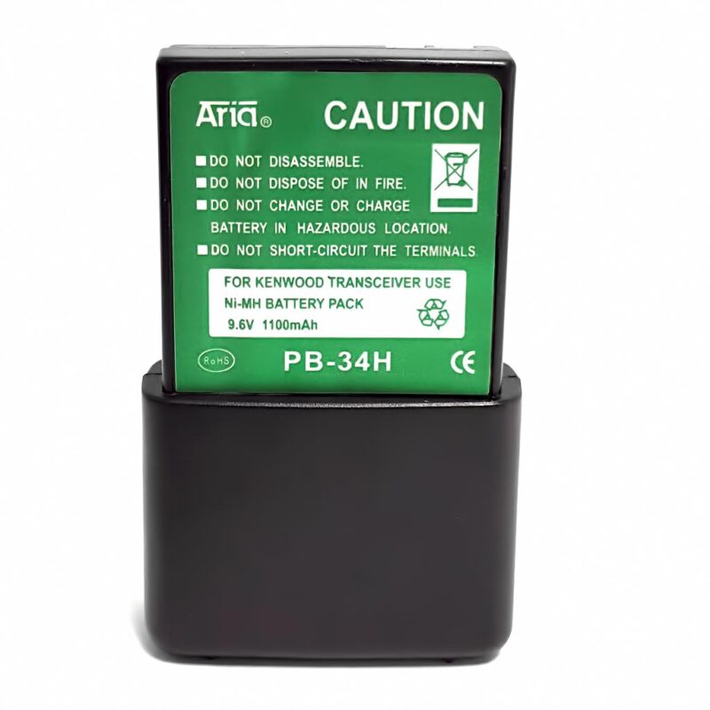 PB-34-H BATERÍA para KENWOOD TH-22/42AT, TH-79, TK-208/308, 9.6 V., 1100 mAh, Ni-Mh. - Imagen 5