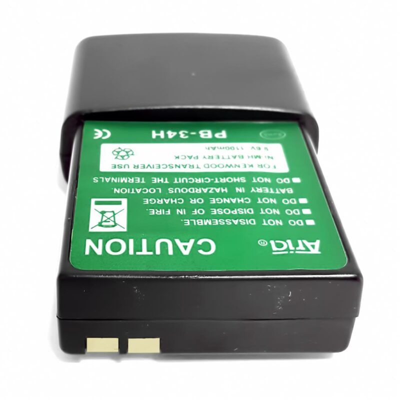 PB-34-H BATERÍA para KENWOOD TH-22/42AT, TH-79, TK-208/308, 9.6 V., 1100 mAh, Ni-Mh. - Imagen 7