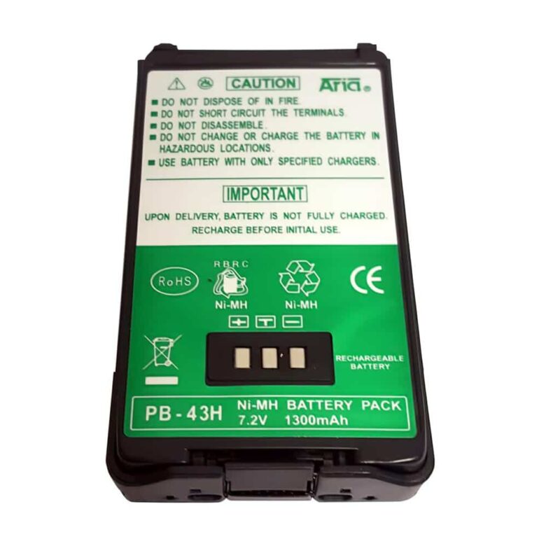 PB-43-H BATERÍA NIMH para KENWOOD TH-K2/K4, 7.2 V., 1300 mAh, Ni-Mh. - Imagen 6