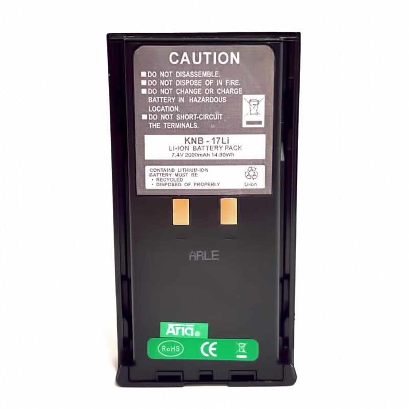 KNB-17-LI BATERÍA DE LITIO para KENWOOD TK-280/380/480/481, 7.4 V., 1800 mAh, Li-Ion - Imagen 4