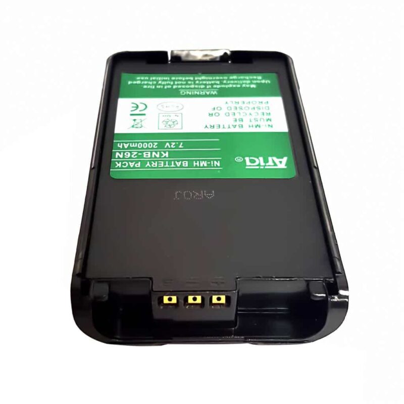 KNB-26-H BATERÍA para KENWOOD TK-2140/2160/2170/3140/3160/3170/3173, 7.2 V., 2000 mAh, Ni-Mh. - Imagen 5