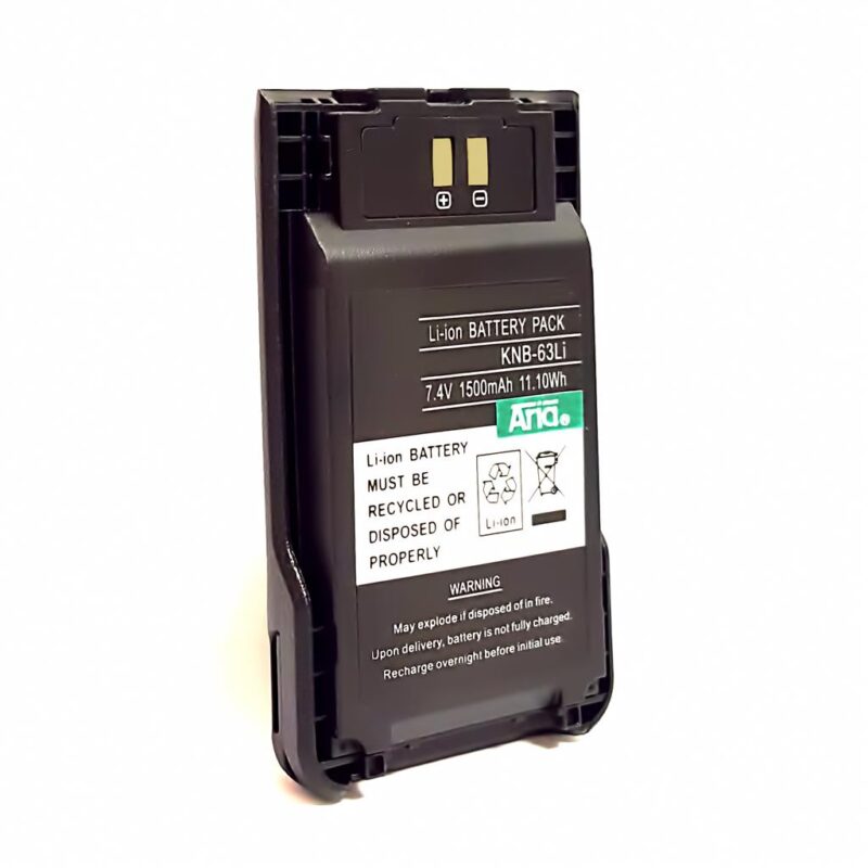 KNB-63-LI BATERÍA para KENWOOD THK20, THK40, TK-2000, TK-3000, TK-U100