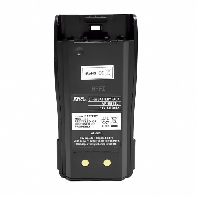 AP-0513-LI - Batería para PMR-446/HP-105/HP-405, HP-496, 7.4 V., 1300 mAh, Li-Ion. - Imagen 5