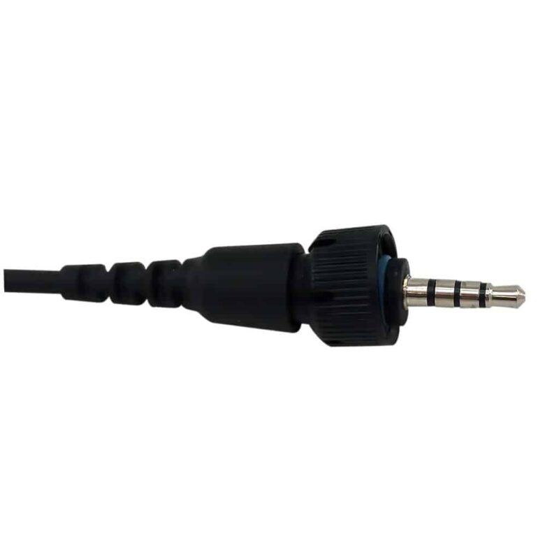 MAF-CR-TK3601 - Micro-auricular con cable tipo tejido fibra para KENWOOD TK-3601 - Imagen 5