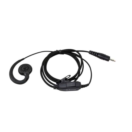 MAF-CR-PKT23 - Micro-auricular con cable tipo tejido fibra para KENWOOD PKT-23