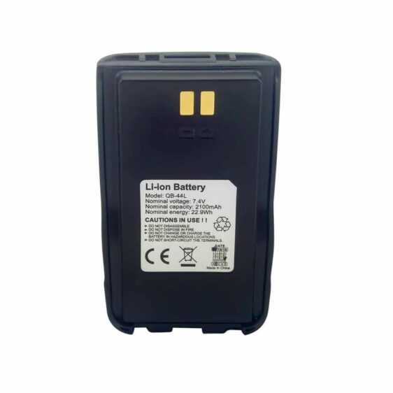 QB-44L - Batería para Anytone AT-D868UV / AT-D878UV 7.4 V., 2100 mAh, Li-Ion.