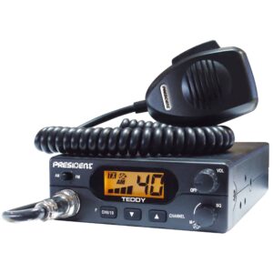PRESIDENT TEDDY ASC EMISORA CB AM/FM 40 CANALES