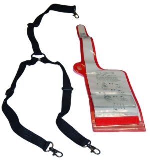 MY-599 - Funda impermeable para portátiles, con arnés sujeción 3 puntos.