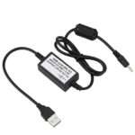 Cable de Carga con Conector USB para Kenwood TH-F6 TH-F6E TH-F6E TH-F7 TH-F7E TH-F7A TH-F7A TH-K2ET