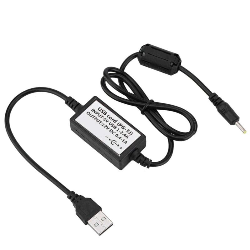 Cable de Carga con Conector USB para Kenwood TH-F6 TH-F6E TH-F6E TH-F7 TH-F7E TH-F7A TH-F7A TH-K2ET
