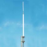 KAD-165 - Antena base VHF, vertical, de fibra de vidrio para 158-168 MHz.