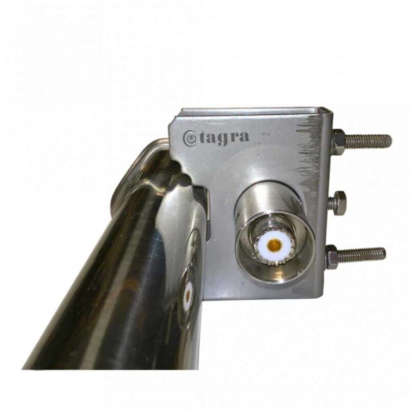CVX-145 - Antena de base VHF, vertical, colineal, fibra de vidrio, para 140 - 155 MHz. - Imagen 3