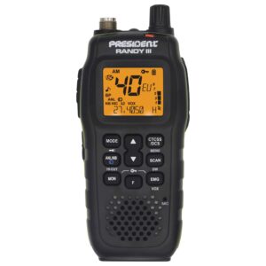 PRESIDENT RANDY III ASC WALKIE CB 27