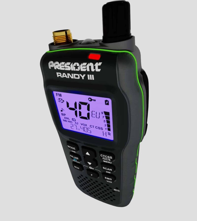 PRESIDENT RANDY III ASC WALKIE CB 27 - Imagen 3