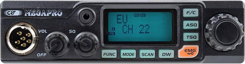CRT MEGAPRO CB 27MHZ EMISORA CB 12/24 VOLTS 40CH AM/FM - Imagen 3