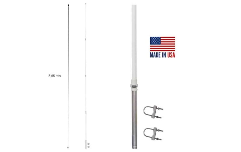 PROCOMM PT-99 Antena de base fibra CB 27 Mhz. 5,65 metros - Imagen 3