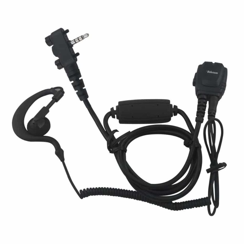 JD-23-FTA750 Micro-auricular gama profesional. IP-54. Para YAESU FTA-450/550/750 - Imagen 3