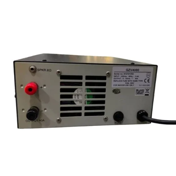 GZV4000 DIAMOND 40AMP. ALIMENTACION