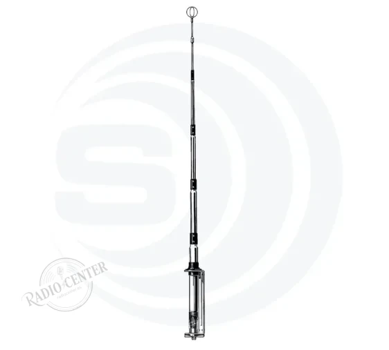 sirio-gps-27-antena-base-cb-27-media-onda Antena de base Sirio GPS-27 de media onda para CB 27 MHz, 5,95 m, sin radiales