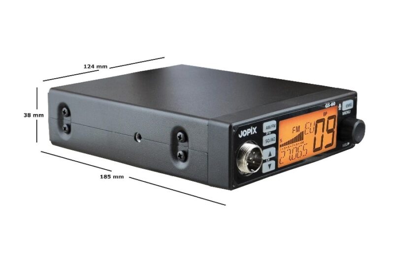 JOPIX GS-60 EMISORA MÓVIL CB MULTINORMA - Imagen 4