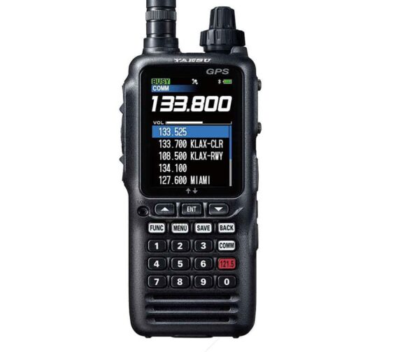 TmpCAD6 FTA-850L YAESU NAV (VOR-ILS)-COM-GPS- Bluetooth Aviation Transceiver