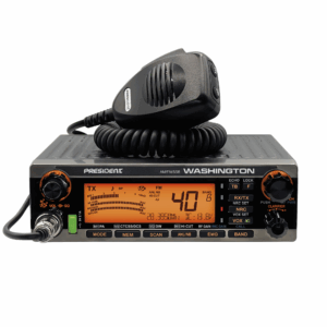Emisora CB President Washington AM/FM/SSB – 80W PEP | APM | Relay Automático