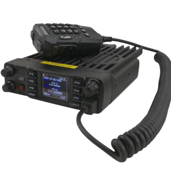 AT-D578UV-PLUS- ANYTONE AT-D578UV-PLUS Transceptor móvil bibanda DMR para radioaficionados con RX en banda aérea.