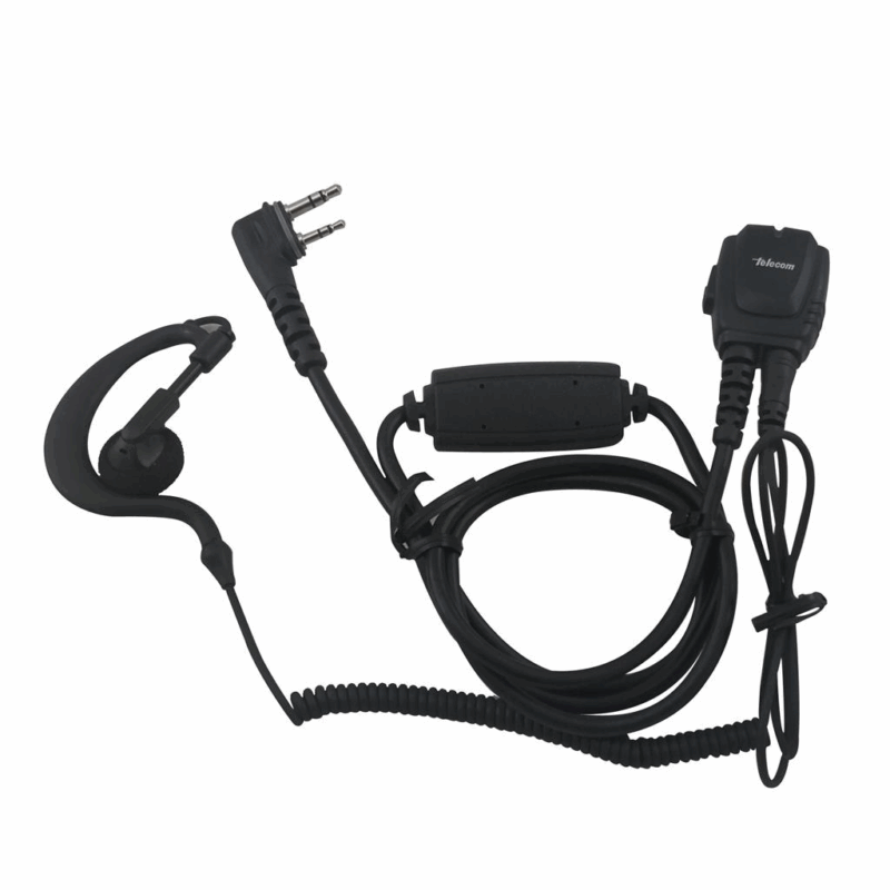 JD-23-ICA25 Micro-auricular Aviación IP-54. Para ICOM IC-A25, IC-A16 - Imagen 2