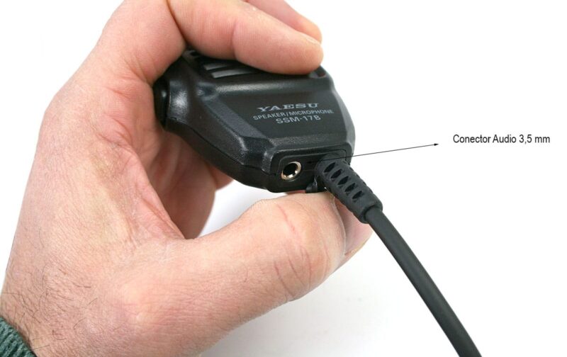 YAESU SSM-17B Microfono-altavoz para walkies FT-25. FT-65, FT-4V, FT4X - Imagen 5