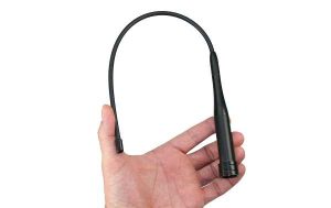 PWR-504-FLEX ANTENA BIBANDA VHF/UHF SERIE FLEX CON VARILLA FLEXIBLE Y CONECTOR PL