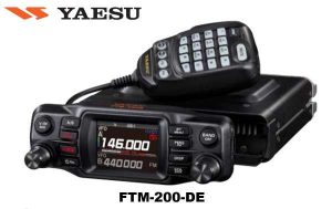 YAESU FTM‑200DE TRANSCEPTOR MÓVIL DUAL BAND 50W C4FM/FM GPS BLUETOOTH

