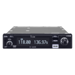 IC‑A220 TSO PANEL MOUNT TRANSCEPTOR VHF CERTIFICADO PARA AVIACIÓN

