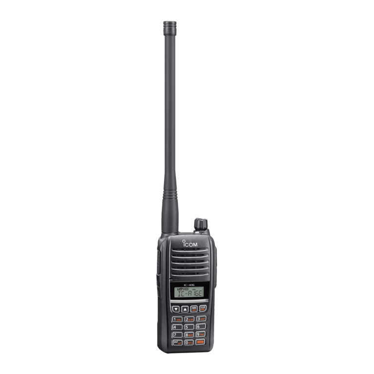 ICOM IC-A16E – Transceptor banda aérea VHF 8,33/25 kHz
