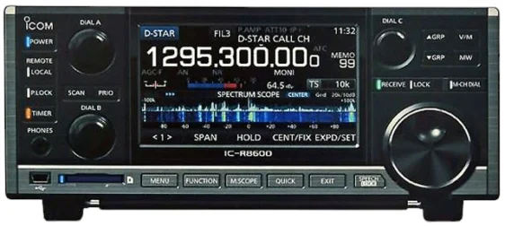 Escáner de radio Icom IC-R8600
