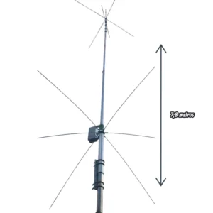 Antena de radio de 7.8 metros Xiegu HF VG4-HF VG4