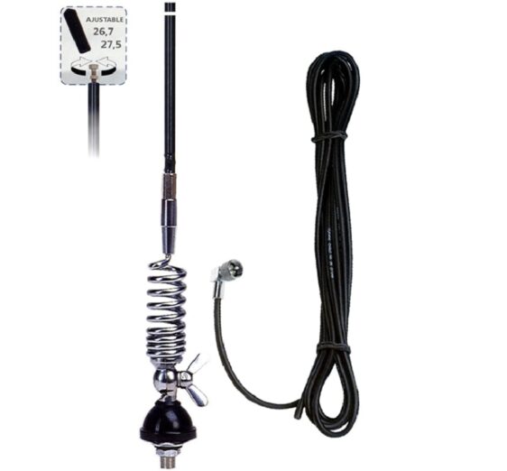 new delta SIRIO NEW DELTA 27M‑95 ANTENA MÓVIL CB 27 MHZ 95 CM