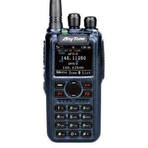 Anytone AT-D890UV Walkie DMR VHF/UHF con GPS, Bluetooth y Dual RX