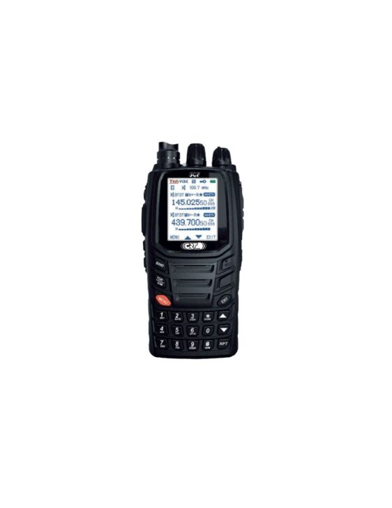 crt-5-cf-t CRT 5CF RADIO BIBANDA TALKY WALKY VHF/UHF DOBLE RECEPTOR SIMULTÁNEO CON PANTALLA LCD COLOR