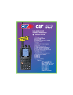 CRT 5CF RADIO BIBANDA  TALKY WALKY VHF/UHF DOBLE RECEPTOR SIMULTÁNEO CON PANTALLA LCD COLOR