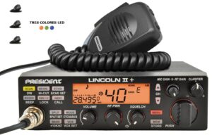 PRESIDENT LINCOLN II PLUS EMISORA MULTIMODO 10/12 METROS AM/FM/SSB/CW