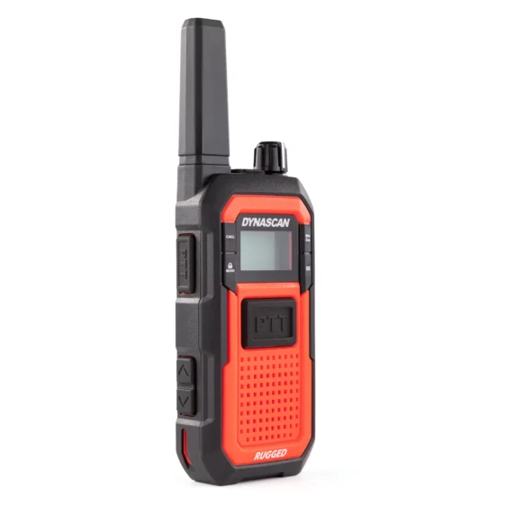 dynascan rugged DYNASCAN RUGGED WALKIE TALKIE RESISTENTE IP67 PMR-446 USO LIBRE 16 CANALES BATERÍA 2000MAH
