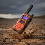 DYNASCAN RUGGED WALKIE TALKIE RESISTENTE IP67 PMR-446 USO LIBRE 16 CANALES BATERÍA 2000MAH