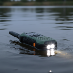 DYNASCAN F‑15 PAREJA WALKIES IP67 SUMERGIBLES PMR‑446 CON ACCESORIOS Y BOTÓN SOS