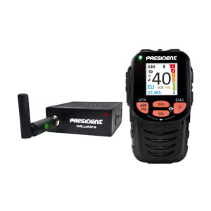 PRESIDENT WILLIAM II EMISORA CB 40 CANALES AM/FM 12/24 V