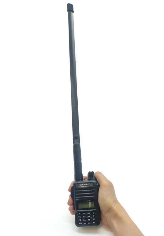 Jetfon DBT-2 ANTENA TÁCTICA DOBLE BANDA VHF/UHF 40 CM SMA-F ARTICULADA ALTA FLEXIBILIDAD