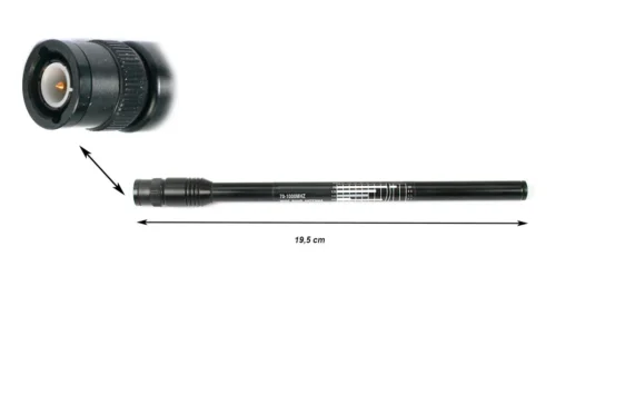 PWR-TA-95-BNC KOMUNICA ANTENA TELESCÓPICA PARA SCANNER 70-1000 MHZ CONECTOR BNC
