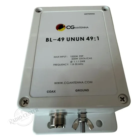 BL-49 UNUN CGANTENNA BL-49 UNUN 49:1 PROFESIONAL HASTA 600W PEP – TRANSFORMADOR DE IMPEDANCIA PARA ANTENAS EFHW